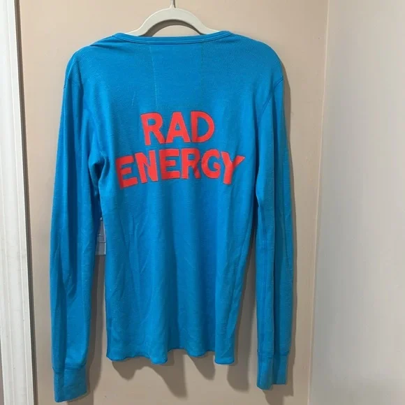 Aviator Nation Thermal Long Sleeve Rad Energy Size M - Picture 3 of 3